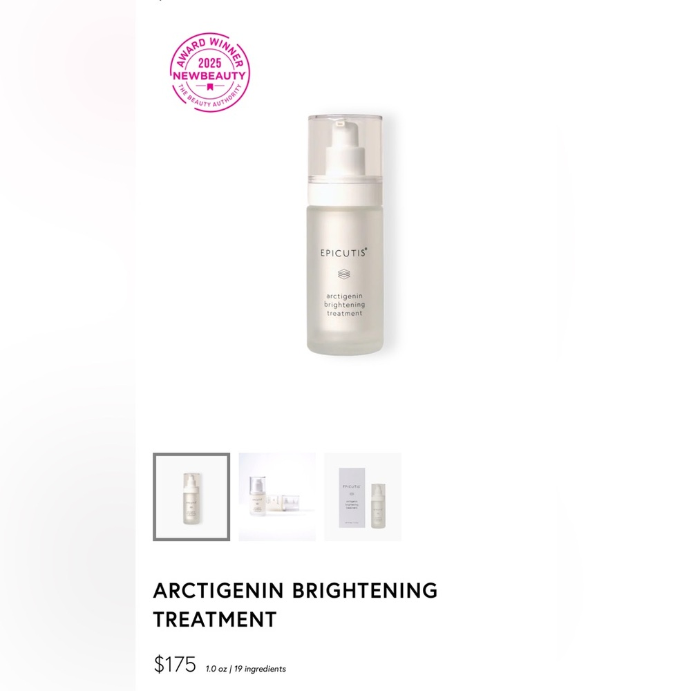 Epicutis Arctigenin Brightening Treatment